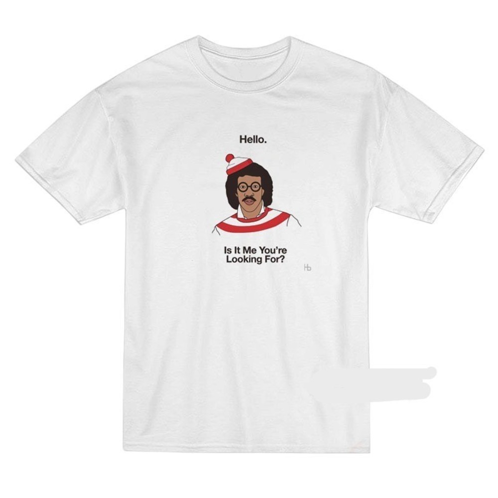 Hello Lionel Richie Waldo T-Shirt Gift For Fan Unisex